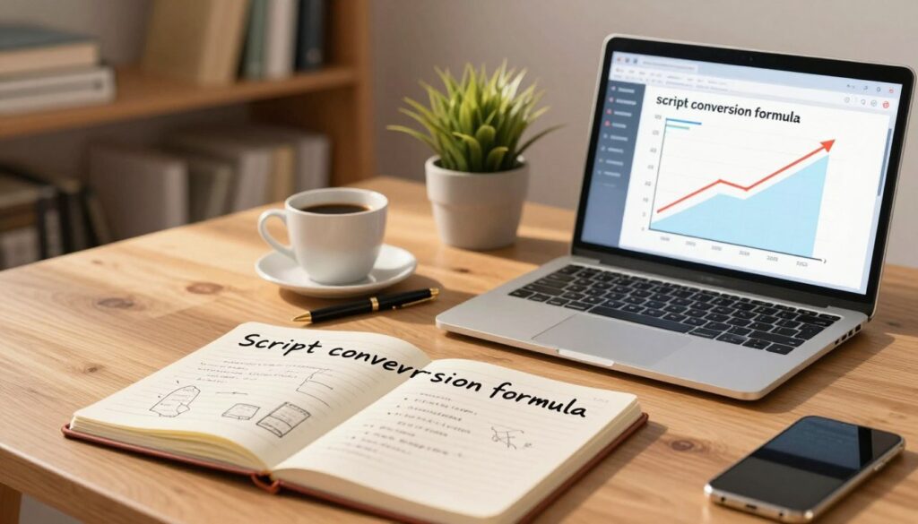 script conversion formula